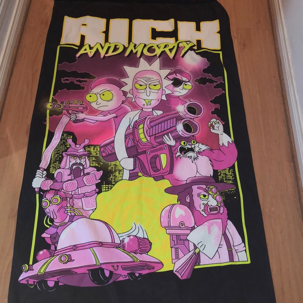 Rick and Morty Indoor Tapestry Hanging 30" by 50"